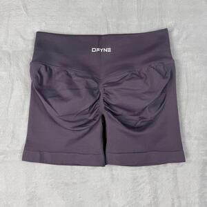 DFYNE Impact Shorts 4.5" LT Purple Women Biker Gym Workout Seamless Shaping Y2K